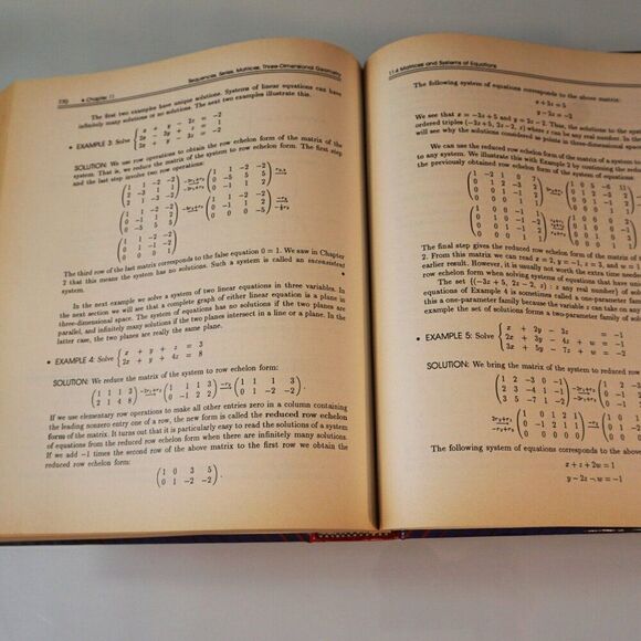 College Algebra and Trigonometry A Graphing Approach 1990 Hardcover Demana Waits - Picture 8 of 9